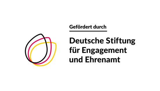 Logo: Gefördert durch Deutsche Stiftung Engagement und Ehrenamt
